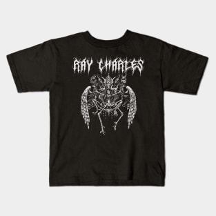 ray charles ll darknes Kids T-Shirt